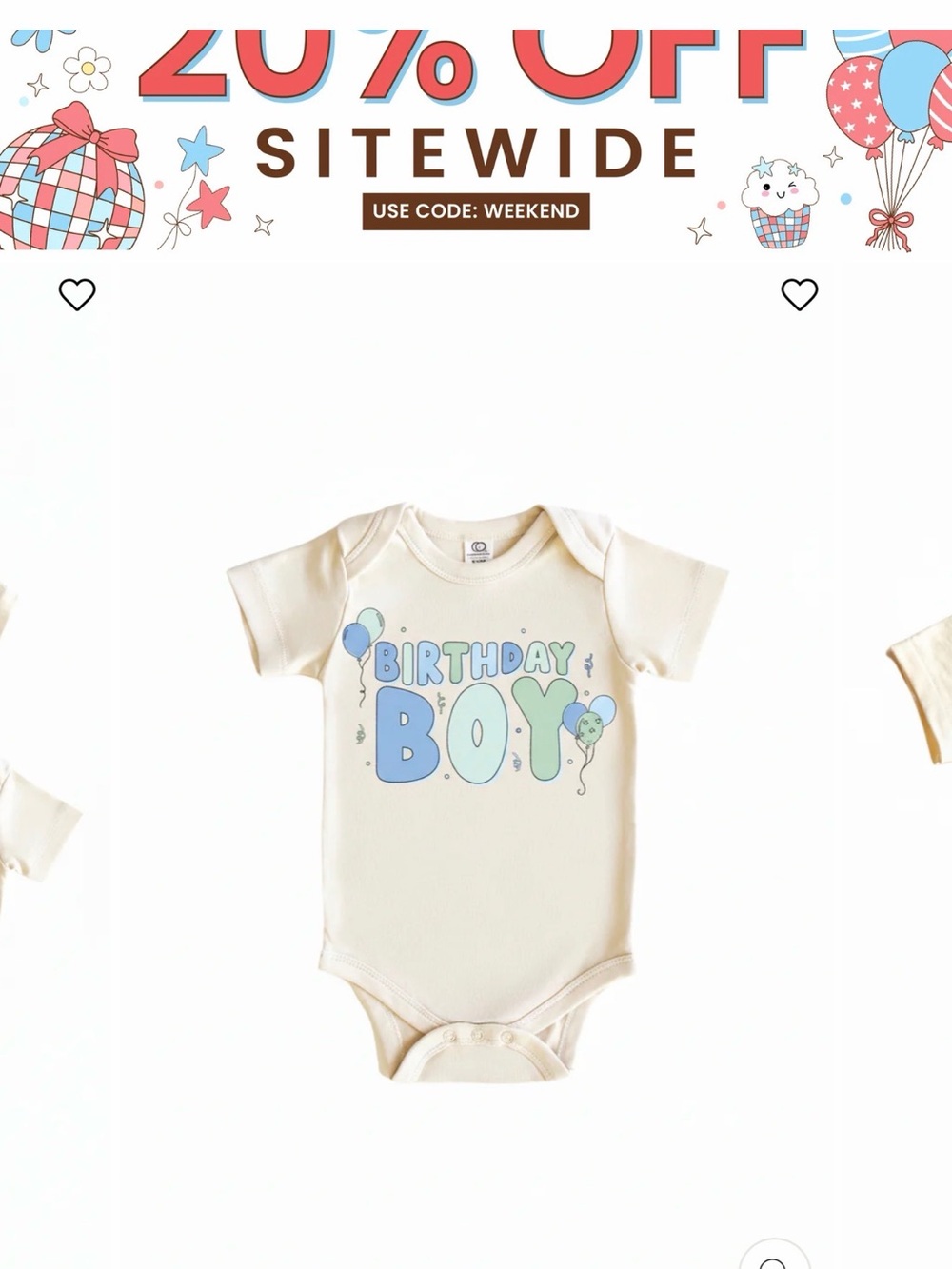Birthday Boy Cream Baby Bodysuit - Soft Cotton One-Piece